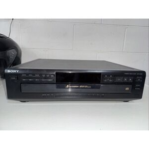 Sony CDP-C250Z 5‎ Disc CD Changer Player Untested  No Remote